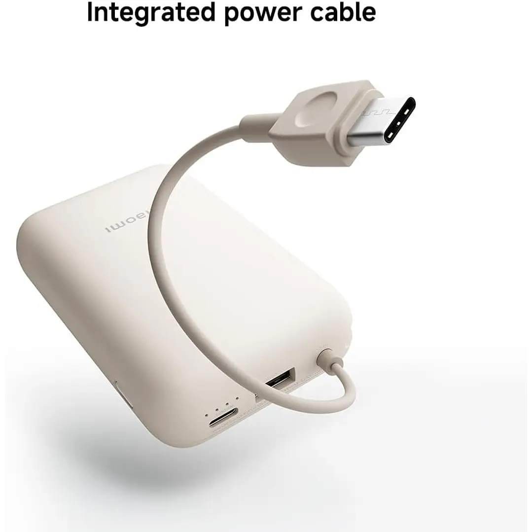 Xiaomi Power Bank 10000mAh (Integrated Cable)  2