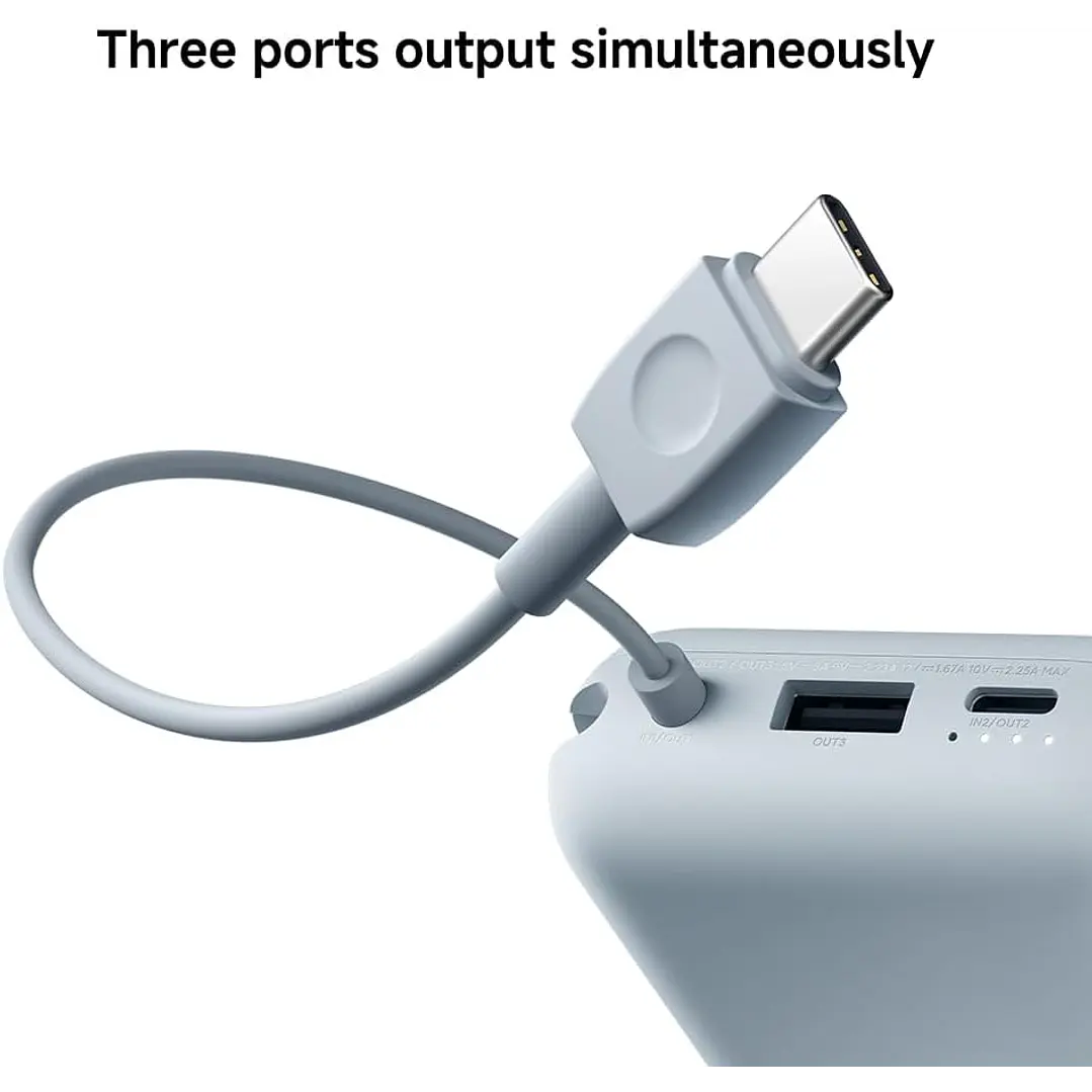 Xiaomi Power Bank 10000mAh (Integrated Cable)  5