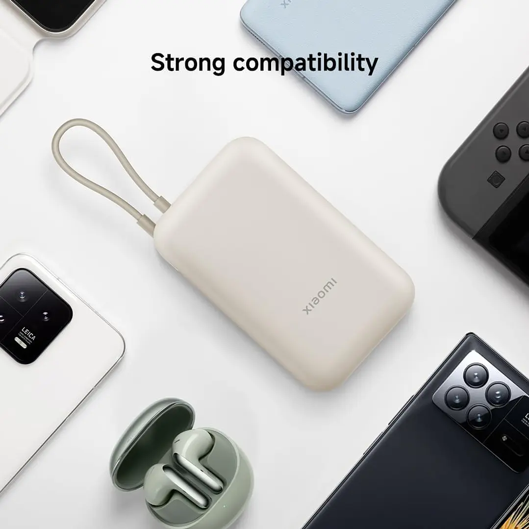Xiaomi Power Bank 10000mAh (Integrated Cable)  6