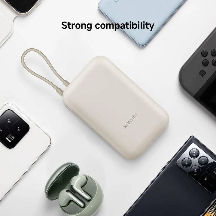 Xiaomi Power Bank 10000mAh (Integrated Cable)  6