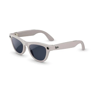 Óculos Ray-Ban Meta Wayfarer Gen 2 – Shiny Chalky Grey, Transitions Sapphire Lenses