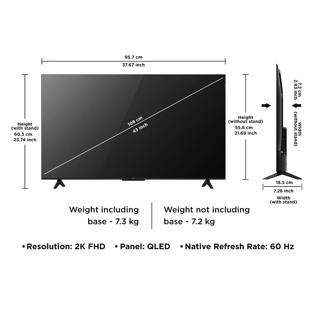 TCL 43S5K Televisor 43