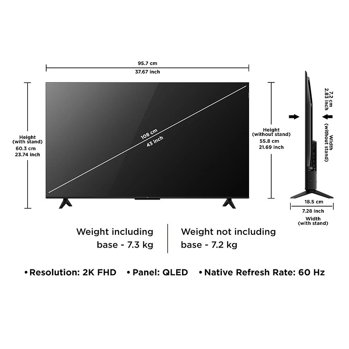 TCL 43S5K Televisor 43