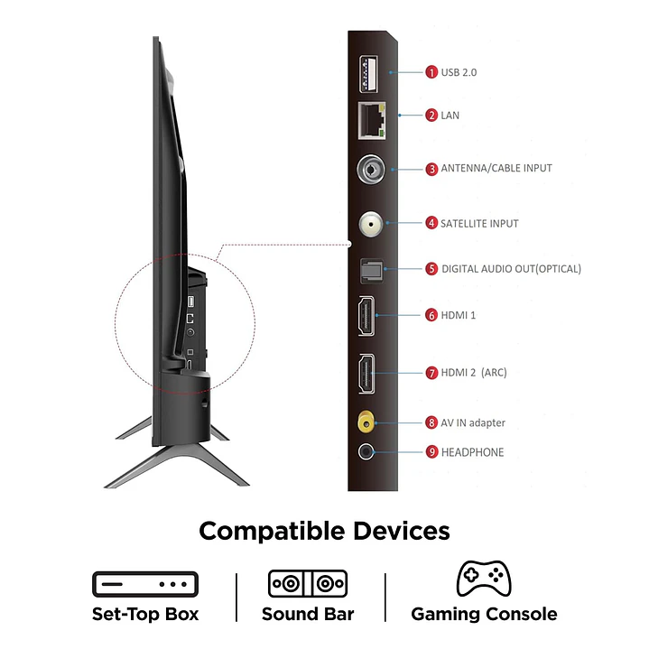 TCL 43S5K Televisor 43