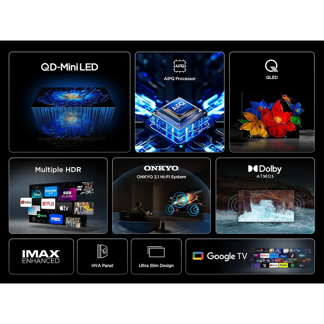 TCL 75C6KS Televisor 75