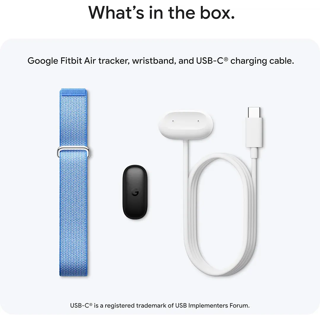 Google Fitbit Air 13