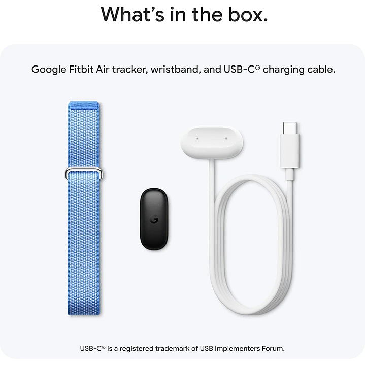 Google Fitbit Air 13