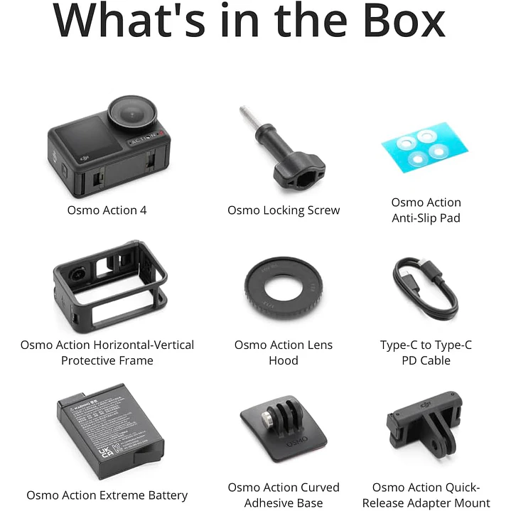 DJI Osmo Action 4 Standard Combo  10