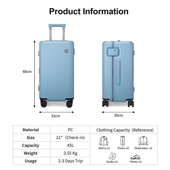 Mala de Viagem Arctic Hunter LGX003 5