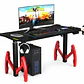 Secretária Gamer Elétrica de Altura Ajustável RGB GT-022 - Thumbnail 1