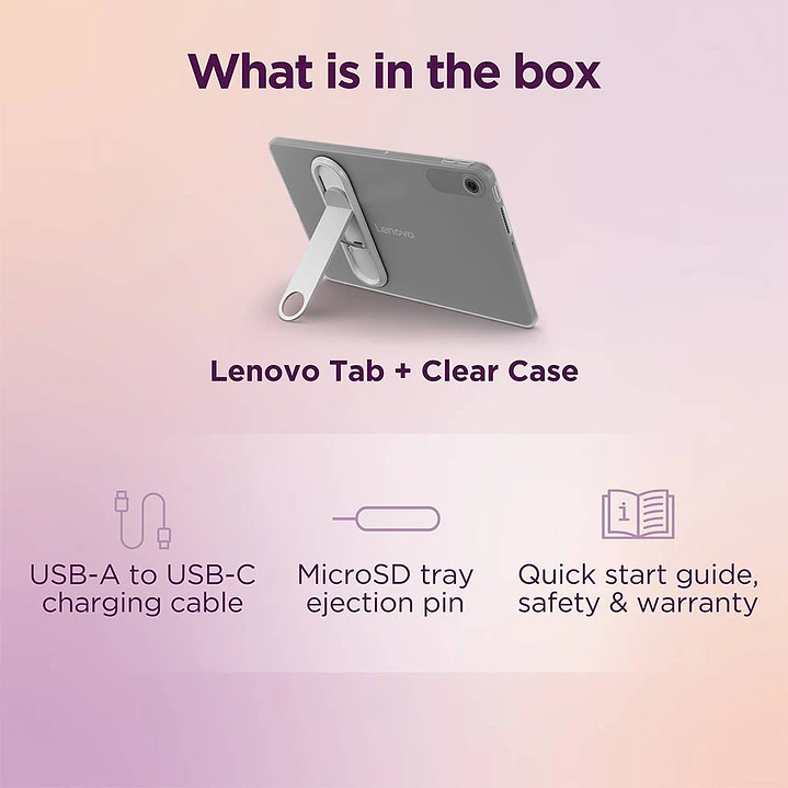 Lenovo Tab 10.1″ 4GB/128GB (Inclui capa transparente) 8