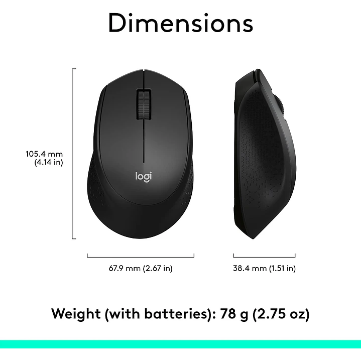 Logitech M330 Silent Plus Wireless Mouse 4