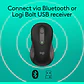 Logitech Signature M650 Wireless Mouse - Thumbnail 6