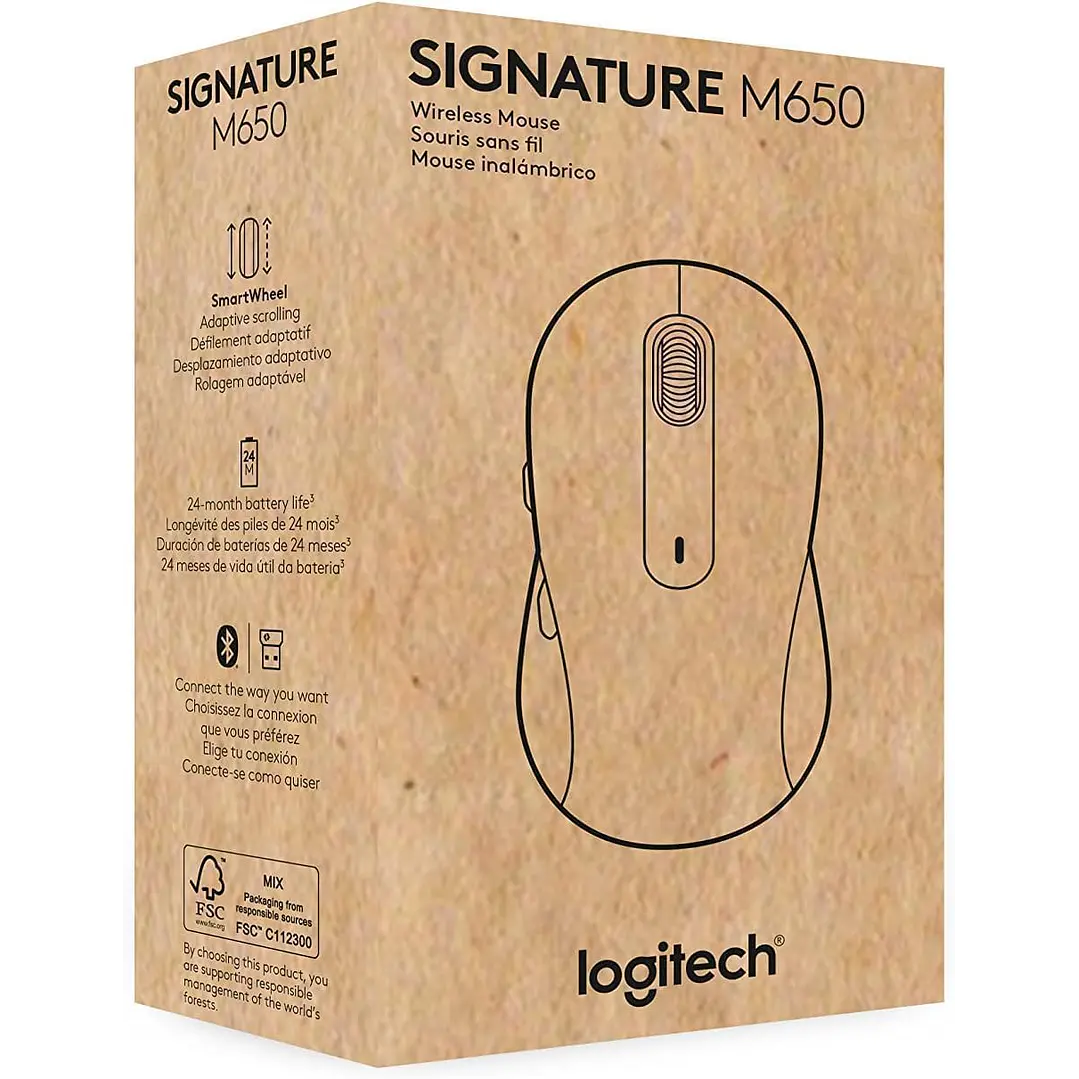 Logitech Signature M650 Wireless Mouse 12