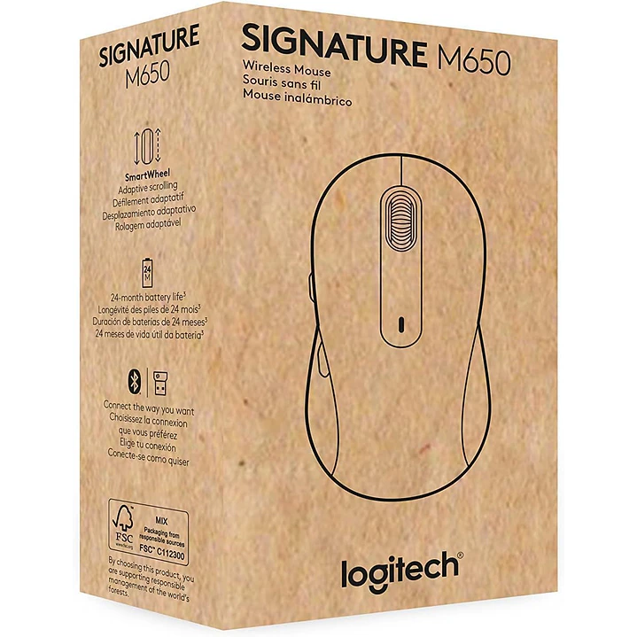 Logitech Signature M650 Wireless Mouse 12