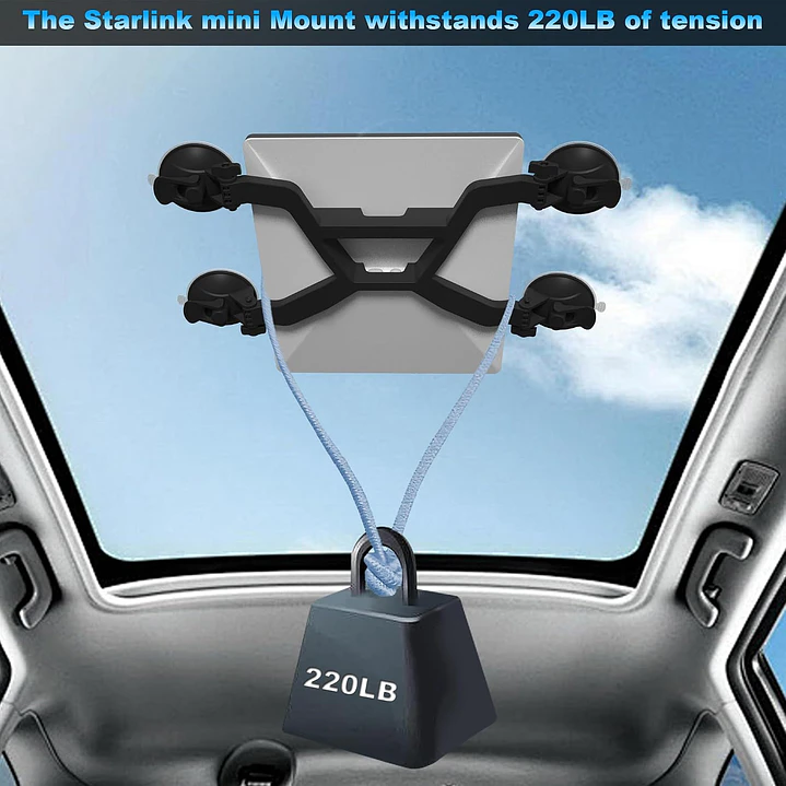 Ventosa para Starlink Mini 7