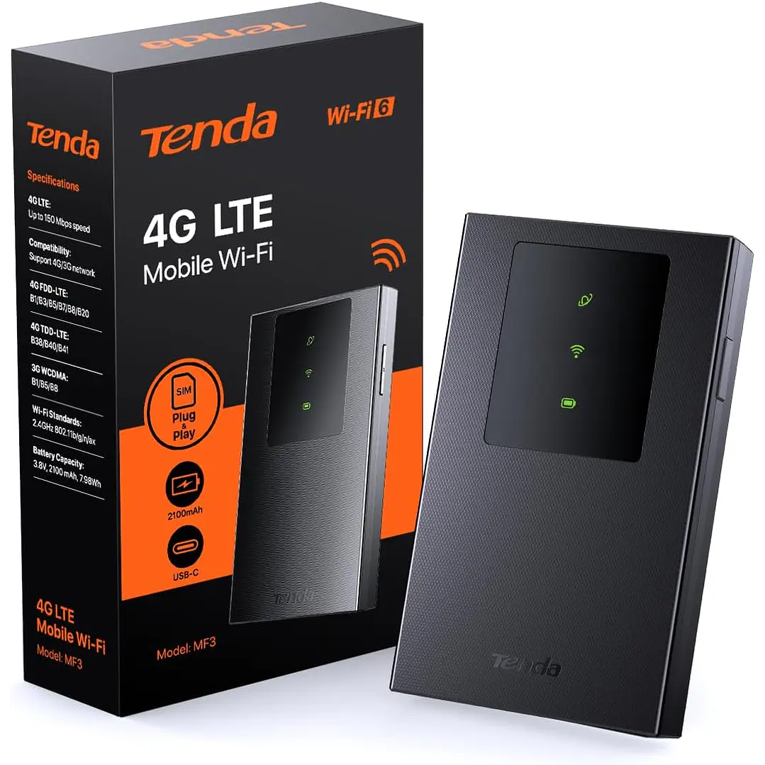 Tenda MF3 4G Mobile WiFi 6 Router 1