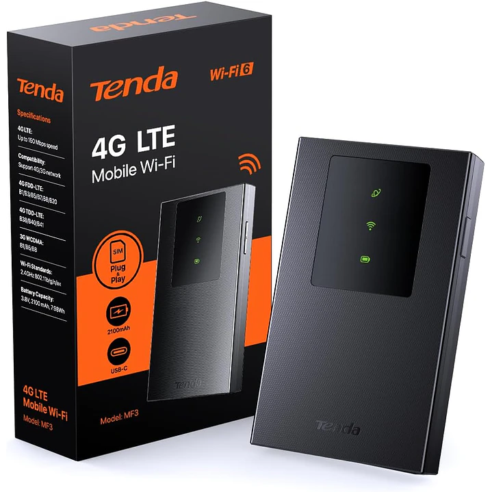 Tenda MF3 4G Mobile WiFi 6 Router 1