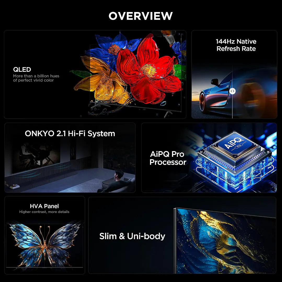 TCL 75P8K Televisor 75