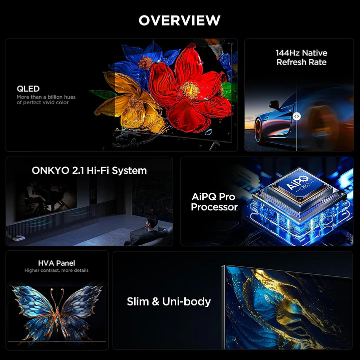 TCL 75P8K Televisor 75