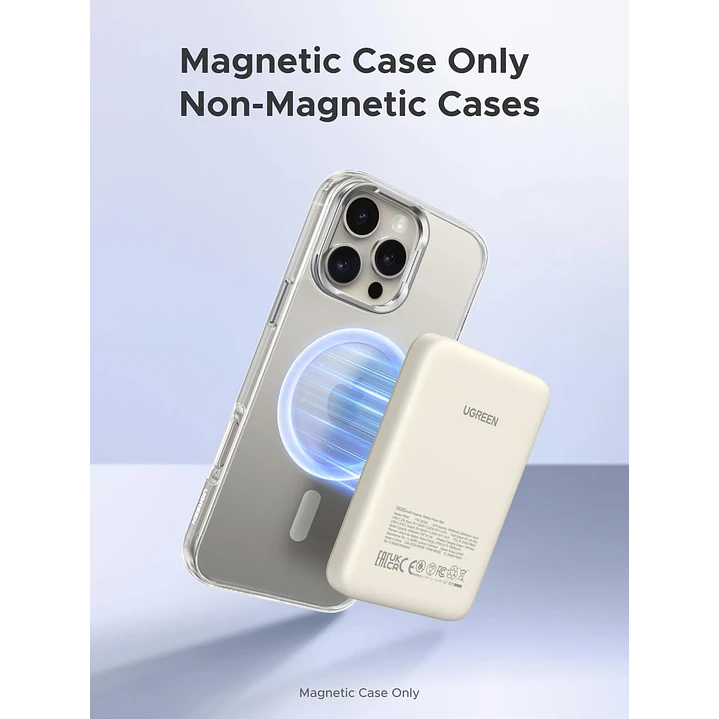 UGREEN 10000mAh 20W Magnetic Wireless Power Bank  4