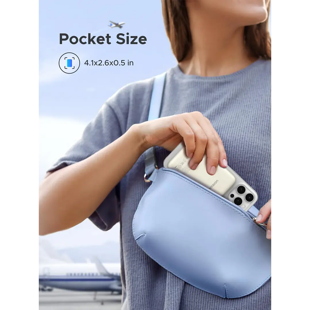 UGREEN 10000mAh 20W Magnetic Wireless Power Bank  5
