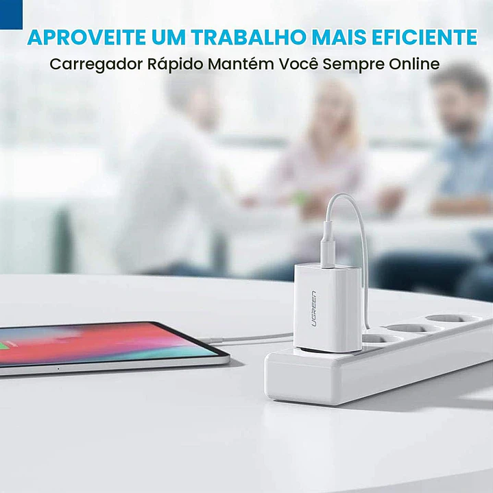 Adaptador de Energia de Carregamento Rápido UGREEN com PD 20W  4