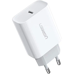 Adaptador de Energia de Carregamento Rápido UGREEN com PD 20W 
