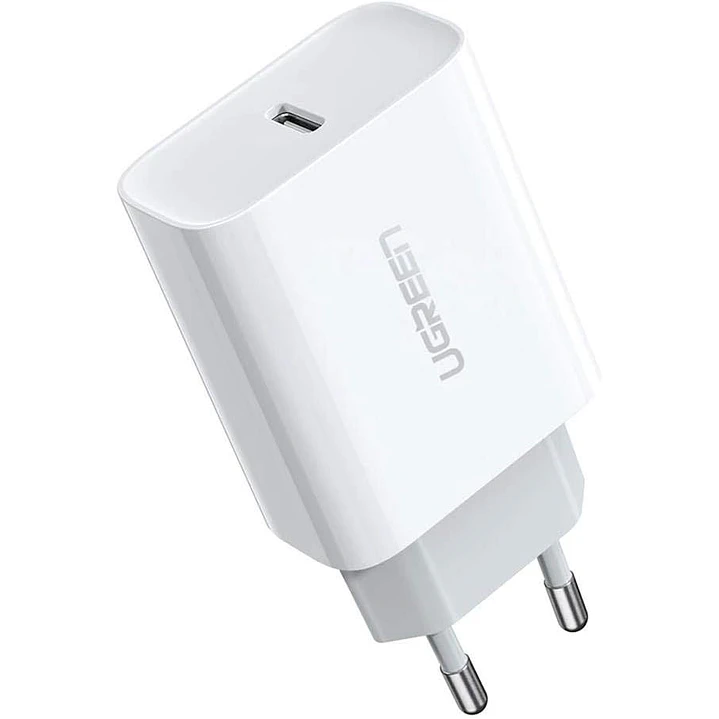 Adaptador de Energia de Carregamento Rápido UGREEN com PD 20W  1