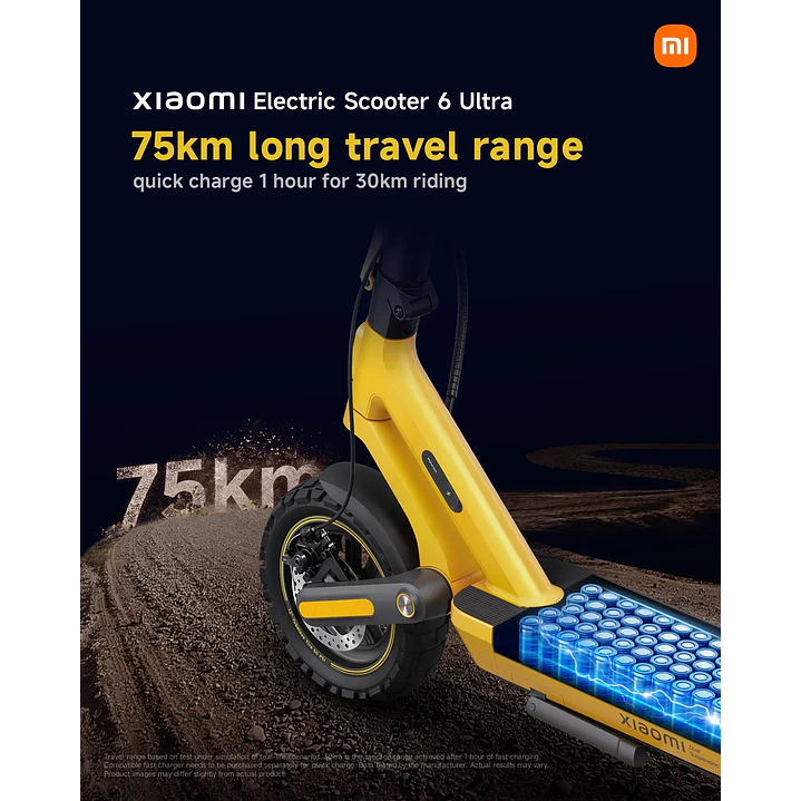 Trotinete Elétrica Xiaomi Electric Scooter 6 Ultra 25