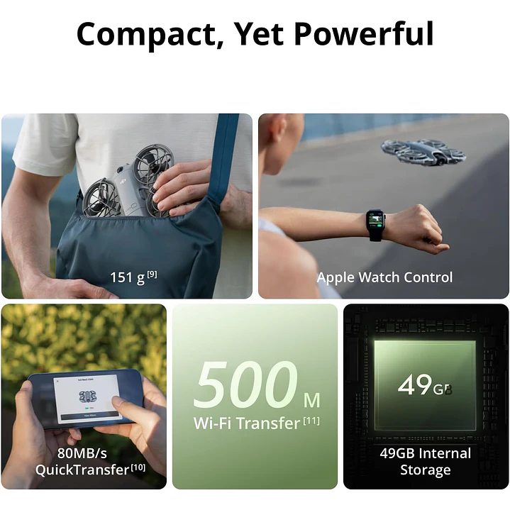 DJI Neo 2 Fly More Combo (somente drone) 8