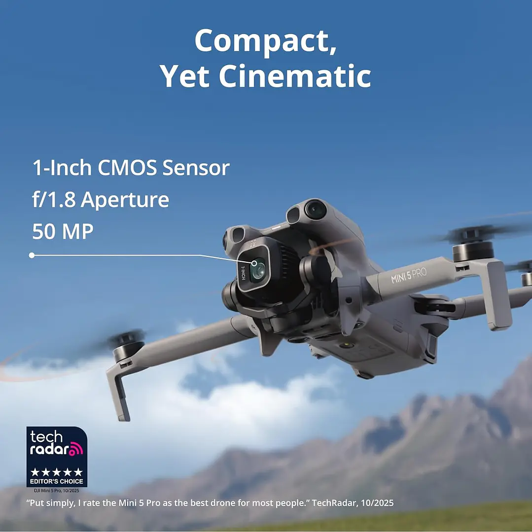 DJI Mini 5 Pro Plus Fly More Combo  6