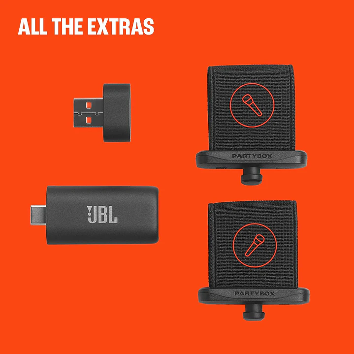 JBL EasySing Wireless Mic - 2 microfones 4