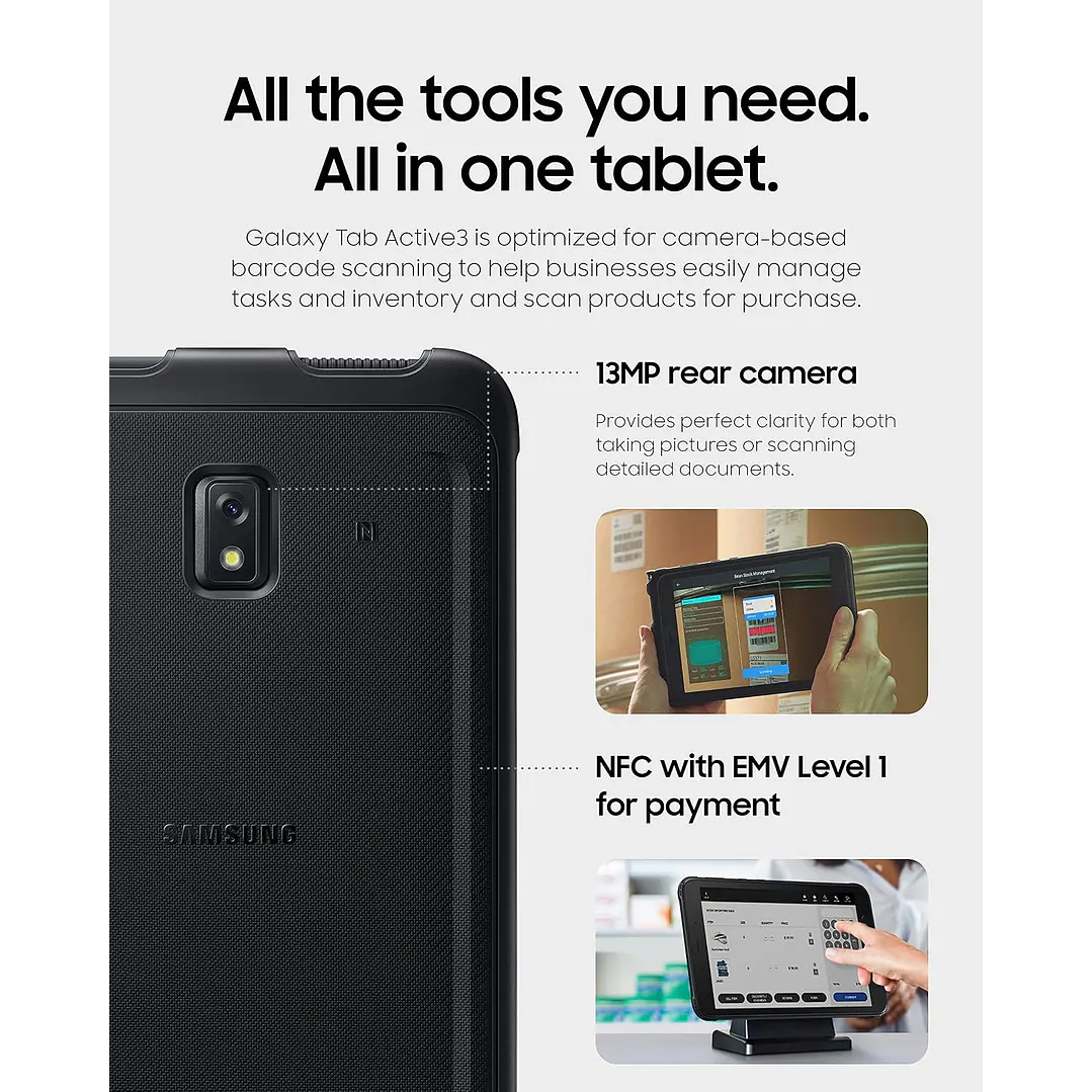 Samsung Galaxy Tab Active 3 (8'' - 64 GB - 4 GB RAM) 7