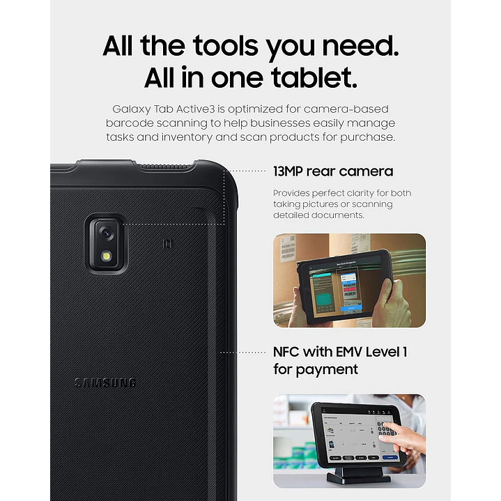 Samsung Galaxy Tab Active 3 (8'' - 64 GB - 4 GB RAM) 7