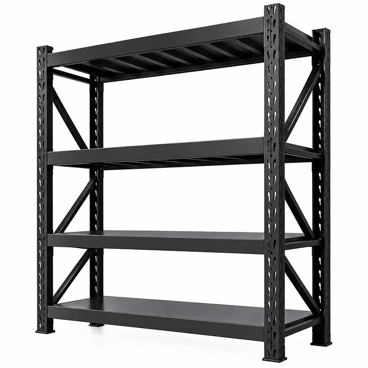 Prateleira de Armazenamento Metálica 400 kg – 200 × 200 × 60 cm 1