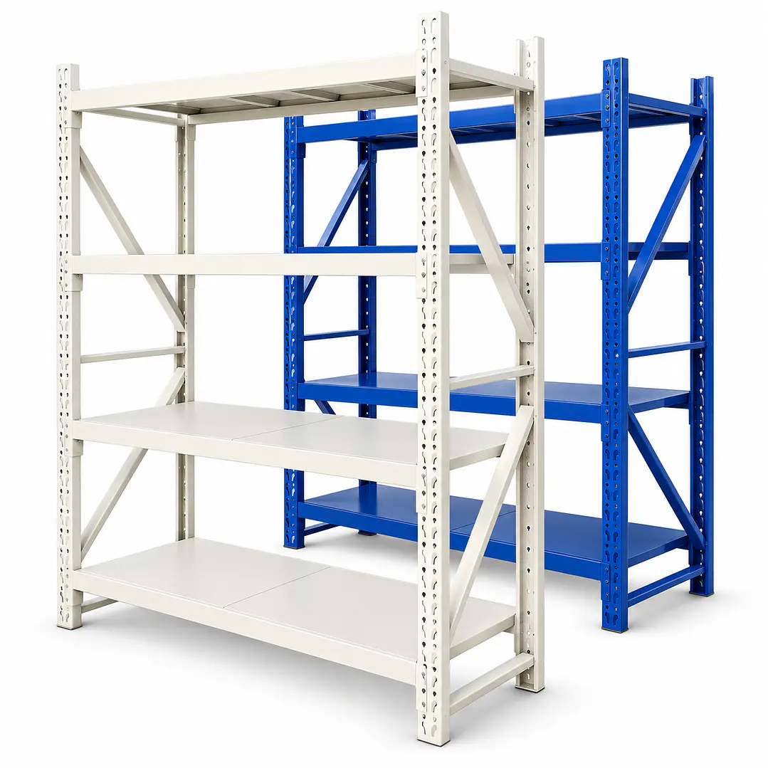Prateleira de Armazenamento Metálica 200 kg – 200 × 200 × 60 cm 1