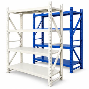 Prateleira de Armazenamento Metálica 200 kg – 200 × 200 × 60 cm