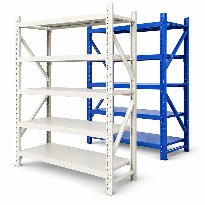 Prateleira de Armazenamento Metálica 200 kg – 200 × 200 × 60 cm 2