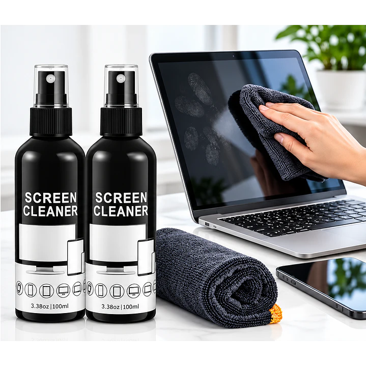 Kit de Limpeza de Ecrãs 3 em 1 | 100 ml 2