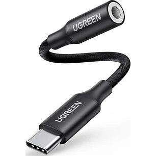 UGREEN 50631 — Adaptador USB-C para áudio 3,5 mm, 10 cm