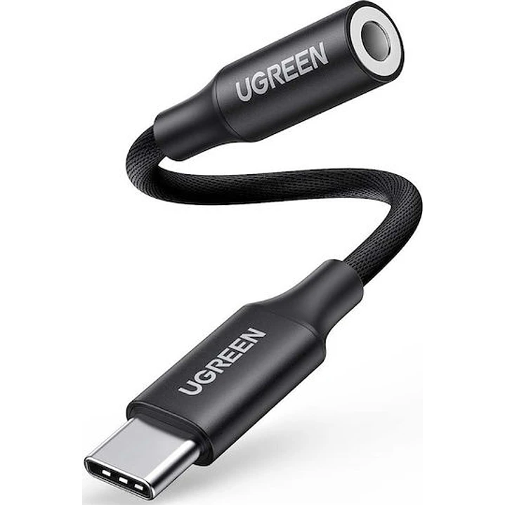 UGREEN 50631 — Adaptador USB-C para áudio 3,5 mm, 10 cm 1