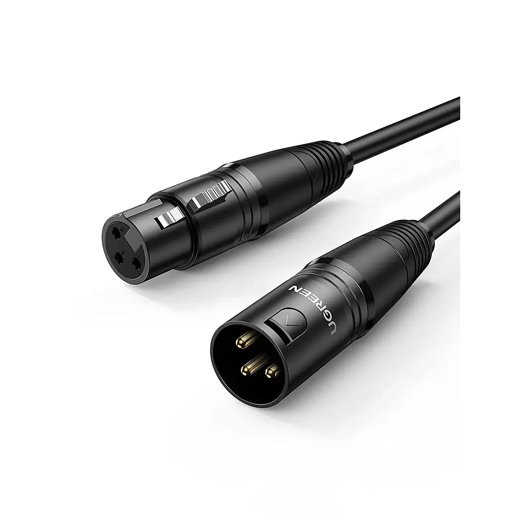 UGREEN 20714 — Cabo de microfone XLR macho para fêmea, 10 m 1