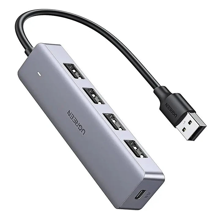 UGREEN 50985 — Hub USB-A com 4 portas USB 3.0 1