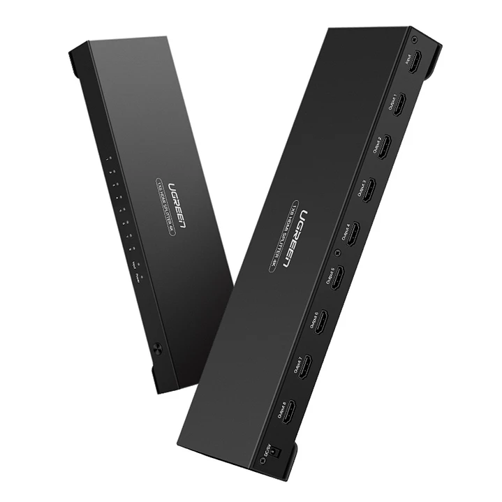 UGREEN 40203EU — Distribuidor HDMI 1 entrada e 8 saídas 1
