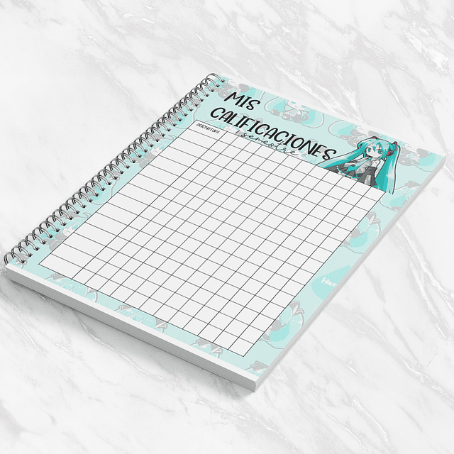 Agenda Escolar Hatsune