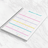 Agenda/Planner InspirAcción: Un viaje colorido hacia tus metas