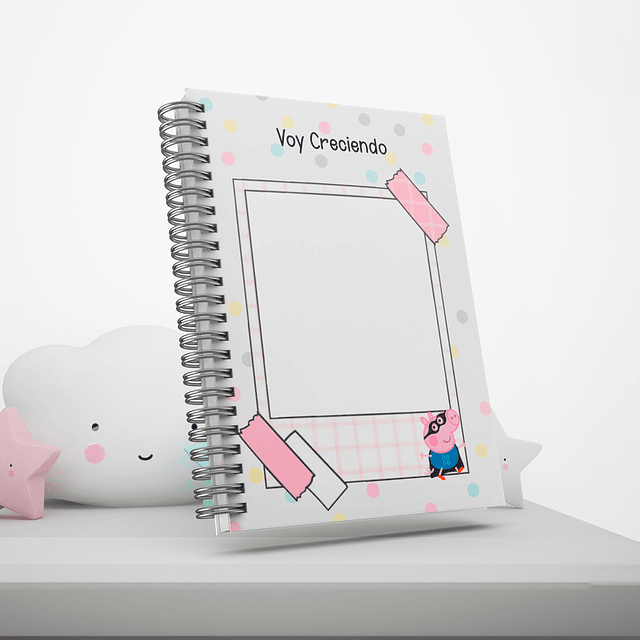 Cuaderno/Carnet Pediatrico Peppa Pig Particular/Consultorio