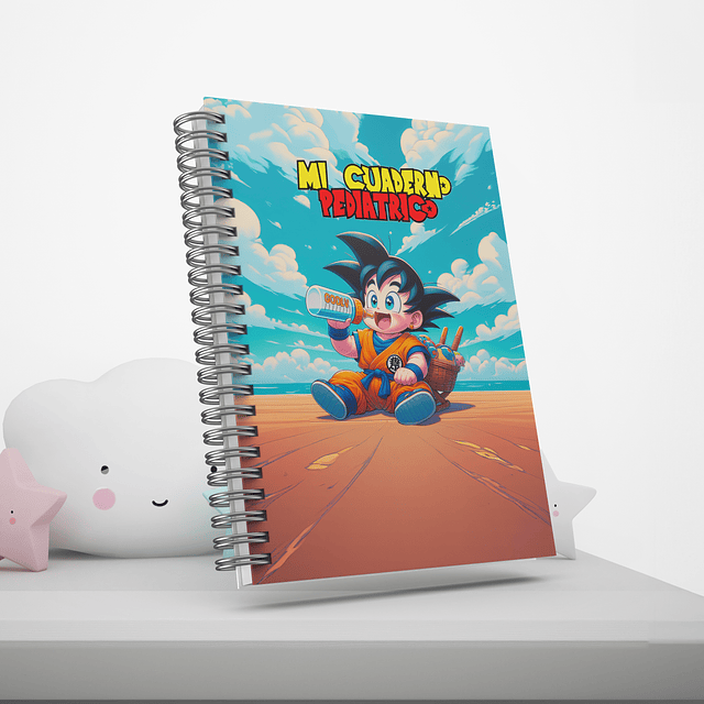 Cuaderno/Carnet Pediatrico DragonBall Particular/Consultorio