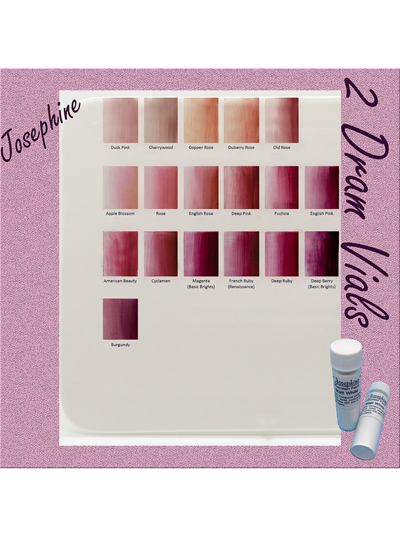 JOSEPHINE Rosados - Violetas - Púrpuras 11 grs